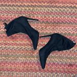 Saks 5th Avenue SAKS FIFTH AVENUE BLACK SOCK BOOT STILETTO HEELS BOOTIE Photo 4