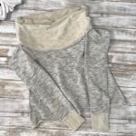 Free People Over It Pullover Off The Shoulder Long Sleeve top Photo 3