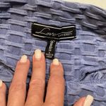 Honeycomb Waffle Textured Stretch Active Wear Cycling Shorts Blue Size L Photo 2