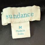 Sundance Enchantress Black Velvet Red Embroidered Lace Overlay Top Size M Photo 12