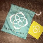 Kendra Scott Blue Pendant Gold Chain Necklace  Photo 0