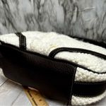 CHAPS Cream Cable Knit Sweater Hobo Shoulder Bag Leather Straps Y2K Chunky Cozy Photo 8