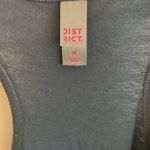 Dist Rict  Women’s Navy Blue Racerback Tank Top with Glittery UCI - Size Medium Photo 2