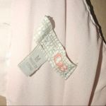 Gianni Bini GB  Ruffle Flutter Sleeve Tie Polka Dot Mini Dress Pink‎ White Medium Photo 5