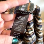 NWT Coin 1804 Long Striped Duster Cardigan Green Size M Photo 4