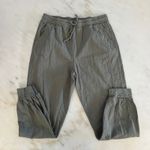Belle Kim Shavel Olive Green Jogger Pants Drawstring Pockets Women's SP Gray Size undefined Photo 1