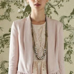 Anthropologie Catonnier Blush Pink Ruffled Blazer XS Photo 0