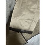 Pendleton Quilted Leather Trim Barn Riding Jacket Coat Beige Tan Zip Women Large Photo 7