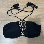 Abercrombie & Fitch  black crochet bikini top size small Photo 0