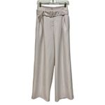 ASOS Ultra High-Rise Wide Leg Belted Trouser Dress Pants with Pockets Size 6 Photo 8