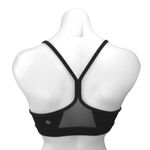 Lululemon Flow Y Black Scoop Neck Spaghetti Racerback Sports Bra Tank Top Size 2 Photo 1