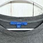 Apt. 9  Dress Women Size XL Gray Sleeveless Tunic Ruffle Bottom Casual Business Photo 1