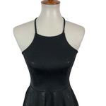 Blackmilk  Women’s Skater Dress Small Black Stretch Gothic Y2K Party Mini Photo 1