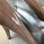 Marc Fisher Women Patent Leather Pale Pink Open Toe Pumps bow front Sz.6.5 GUC Photo 10
