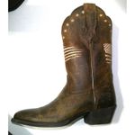 Ariat New NWT NIB Womens 7  Boot Western Distressed Heritage Liberty Leather Brow Photo 7