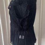 FAVLUX Black Lace Top Photo 5