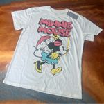 Disney NWT  Minnie Mouse Old School Graphic T-Shirt small off white Photo 0