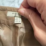 Burberry London Nova Check Tan A-Line Pleated Skirt Size 4 Photo 6