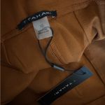 Tahari NWT Wide Leg Pant High Rise Patch Pockets In Burnt Orange Size 10 Photo 6