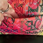 Graffiti Vibrant Multiple Color Shoulder Bag Blue Photo 6