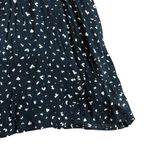 Cloth & Stone  Anthropologie Fun Print Shift Dress Black White Size Small Petite Photo 4