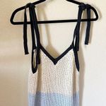 ZARA Limited Edition Sweater Blue Color Block Midi Dress Photo 4