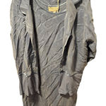 Vtg Earth Song Dress Set Women’s 14 Silky Bemberg Smock Dress And Button Jacket Blue Photo 0