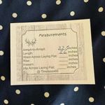 Nine Britton  Navy White Polka Dot V-Neck Classic Swing Tank Top SZ L # 1883 Photo 7