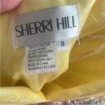 Sherri Hill Size 8 Yellow Prom Homecoming Dress. Photo 2