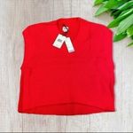 Urban Outfitters BDG  Aden Sweater Vest in Red Medium Photo 4