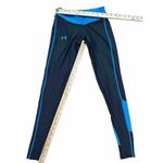 Under Armour  WOMEN'S COLDGEAR COMPRESSION‎ LEGGINGS BLACK/BLUE SIZE SM Photo 5