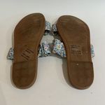 Sugar Tristan Floral Fabric Slide On Sandals Women's Size 8 Blue Photo 4