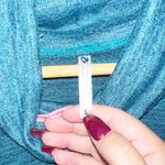 Kuhl  Cowl Neck Blue Lightweight Long Sleeve Photo 5