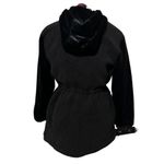 EDEN SOCIETY Faux Fur Wooly Coat Stitchfix Cinch Waist Jacket Black NWT Medium Photo 5