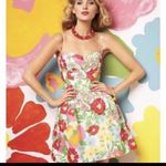 Lilly Pulitzer Georgie Resort White Big Garden By the Sea Floral Dress Size 8 Photo 1