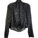 Soft Surroundings  Sheer Beaded Top Cover-Up‎ Photo 0