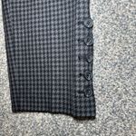 Talbots  Gray Houndstooth Chatham Ankle Pants 16‎ Plus Side Zip Cotton Blend Photo 3