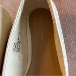 London Fog  white and silver Annee dress shoes square toe and heel size 8.5 Photo 5