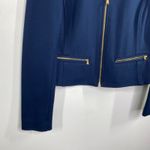 Lauren Ralph Lauren Navy Blue Full Zip Long Sleeve Jacket Women's Size 4 Photo 2