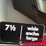 dexflex comfort New  Black Wedge Sandals size 7.5 wide Photo 4