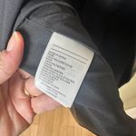 Laundry by Shelli Segal Black Faux Leather Blazer Jacket Size Medium Photo 8