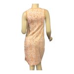 Laila Ali Adjustable Ruched Tank Dress in Destructive Animal Print ~ NWT! Orange Size XS Photo 2