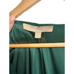 Ricarica women's Emerald Green Striped Maxi formal Dress Long Sleeve Size 2X Photo 3