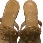 Tory Burch  miller patent leather nude sandals size 8.5 Photo 3