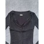 Free People  Women's Running Late Long Sleeve Soft Jersey Size Small Photo 1