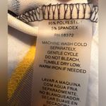 Phase 7 Seven sleeveless sheath dress size 10 Yellow Black floral midi EUC Photo 4