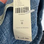 Pilcro and the Letterpress anthropologie Pilcro Size 0 Blue‎ Summer Linen Asymmetrical Skirt CP Photo 3