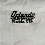Harley Davidson Harley Embroidered Long Sleeve TShirt Size Large Photo 4