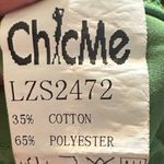 Elegant Green Tiered Maxi Dress Size L Photo 9