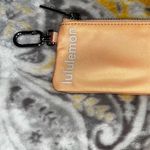 Lululemon  peach Bellini card holder key chain card pouch Photo 0